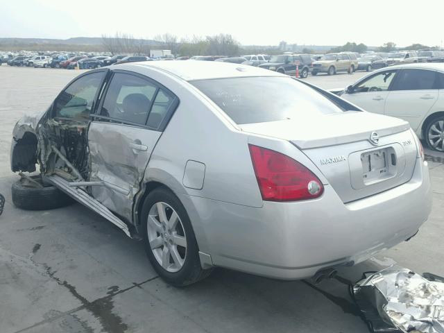 1N4BA41E96C853095 - 2006 NISSAN MAXIMA SE SILVER photo 3