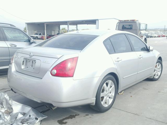 1N4BA41E96C853095 - 2006 NISSAN MAXIMA SE SILVER photo 4