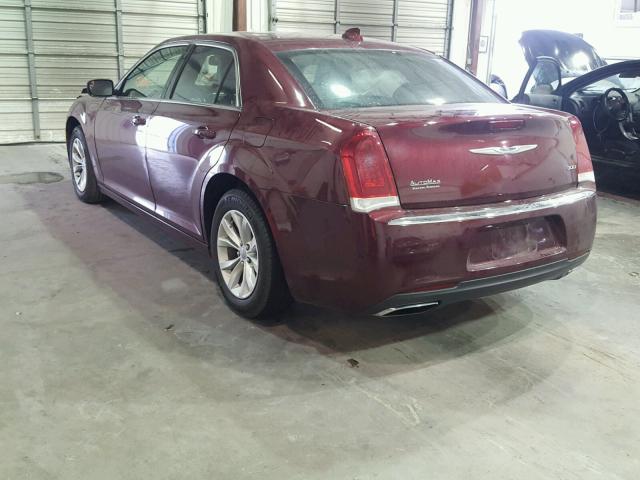 2C3CCAAG5GH135393 - 2016 CHRYSLER 300 LIMITE RED photo 3