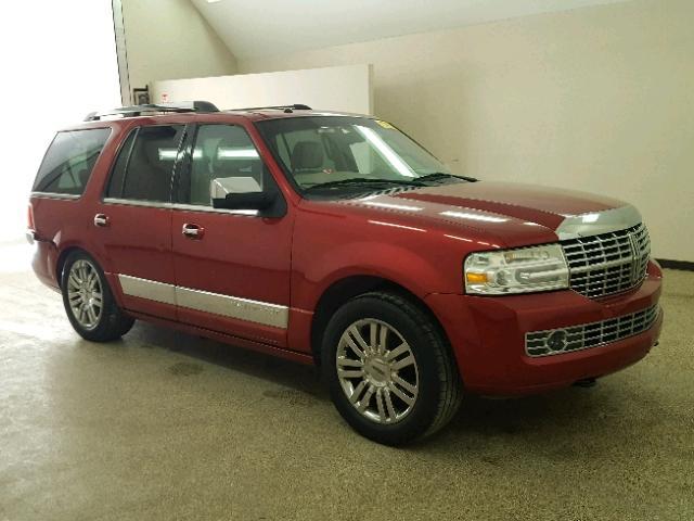 5LMFU27588LJ08106 - 2008 LINCOLN NAVIGATOR 红色 照片 1