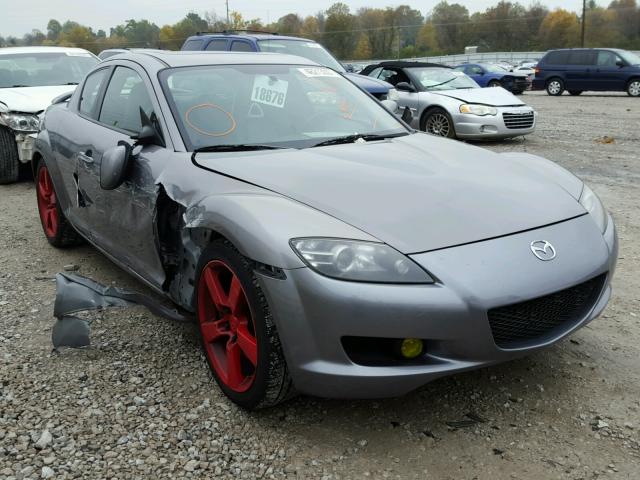 JM1FE17N340134154 - 2004 MAZDA RX8 GRAY photo 1