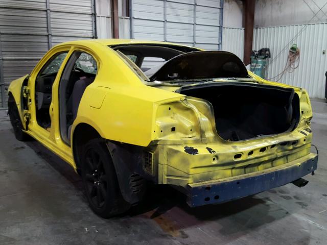 2B3KA43G86H428068 - 2006 DODGE CHARGER SE YELLOW photo 3