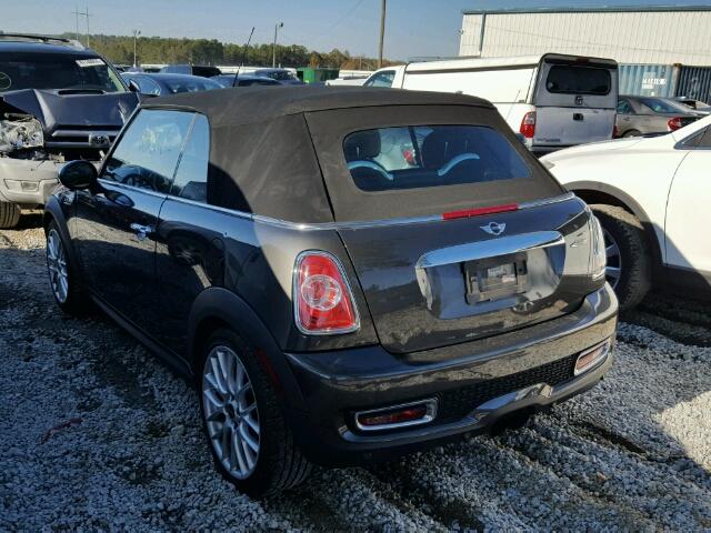 WMWZP9C56BTZ80542 - 2011 MINI COOPER JOH GRAY photo 3