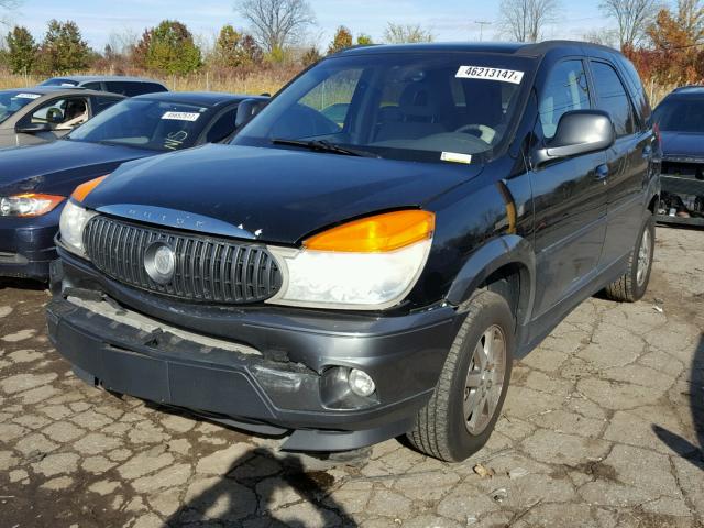 3G5DB03E12S511111 - 2002 BUICK RENDEZVOUS BLACK photo 2