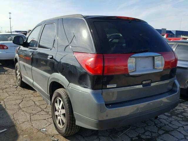 3G5DB03E12S511111 - 2002 BUICK RENDEZVOUS BLACK photo 3