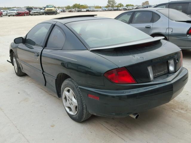 1G2JB12F037228117 - 2003 PONTIAC SUNFIRE GREEN photo 3