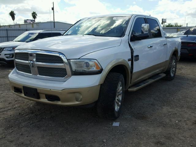 1C6RR7PT5ES194999 - 2014 RAM 1500 LONGH WHITE photo 2