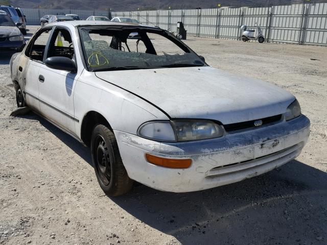 1Y1SK5264VZ438505 - 1997 GEO PRIZM BASE WHITE photo 1