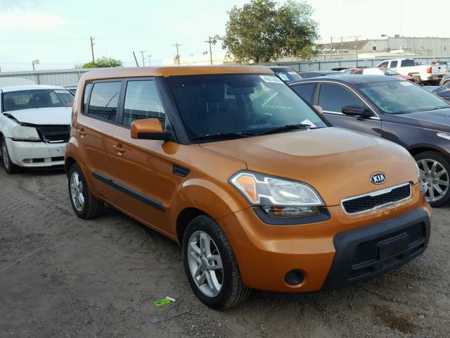 KNDJT2A28B7198456 - 2011 KIA SOUL + ORANGE photo 1
