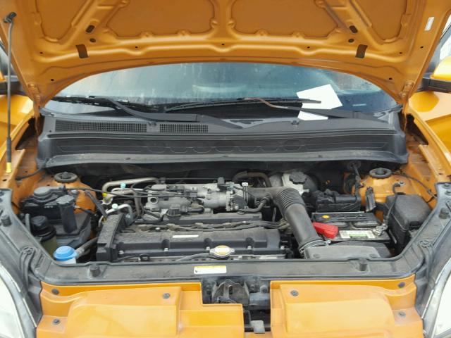 KNDJT2A28B7198456 - 2011 KIA SOUL + ORANGE photo 7