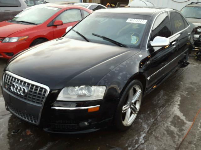 WAUPN44E57N016461 - 2007 AUDI S8 QUATTRO BLACK photo 2