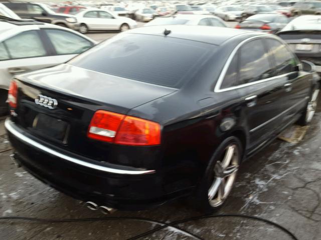 WAUPN44E57N016461 - 2007 AUDI S8 QUATTRO BLACK photo 4