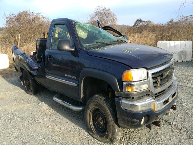 1GTHK24U55E132090 - 2005 GMC SIERRA K25 BLACK photo 1