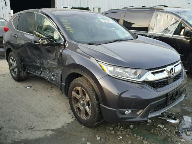 2HKRW2H56HH678204 - 2017 HONDA CR-V EX CHARCOAL photo 1