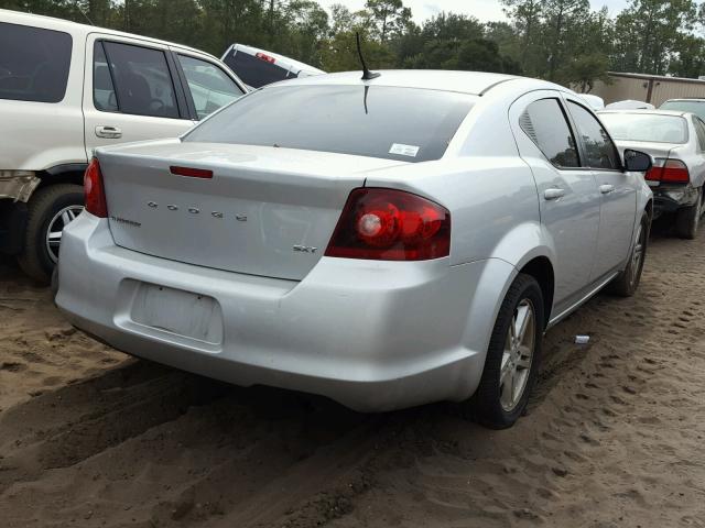 1C3CDZCB6CN311978 - 2012 DODGE AVENGER SX GRAY photo 4