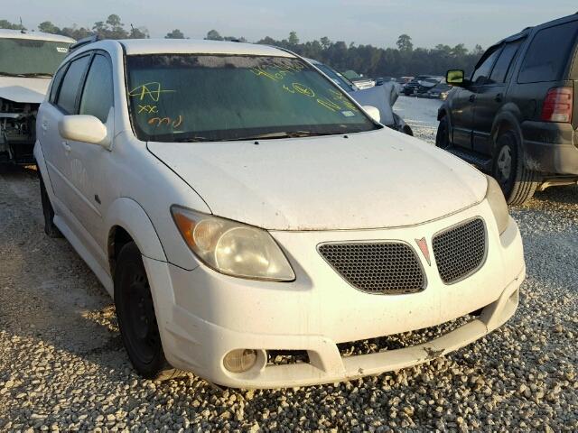 5Y2SL65837Z436705 - 2007 PONTIAC VIBE WHITE photo 1