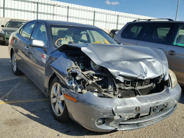 JTHBA30G365158864 - 2006 LEXUS ES 330 GRAY photo 1