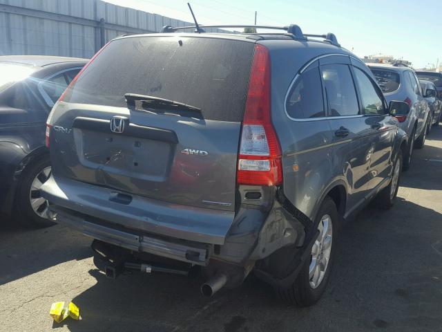 JHLRE4H42BC022562 - 2011 HONDA CR-V SE GREEN photo 4