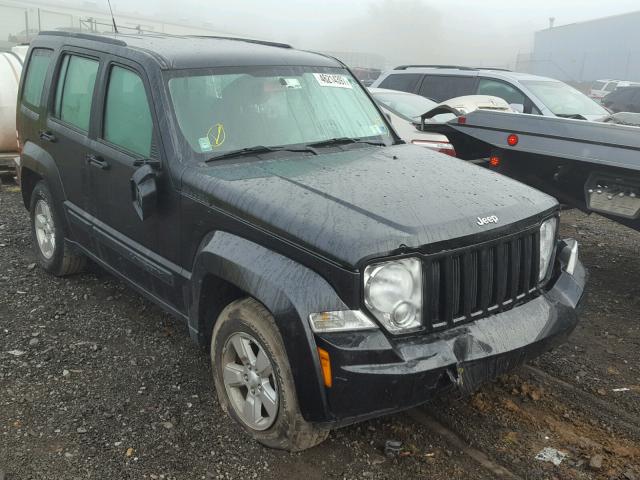 1J4PN2GK1BW509527 - 2011 JEEP LIBERTY SP BLACK photo 1