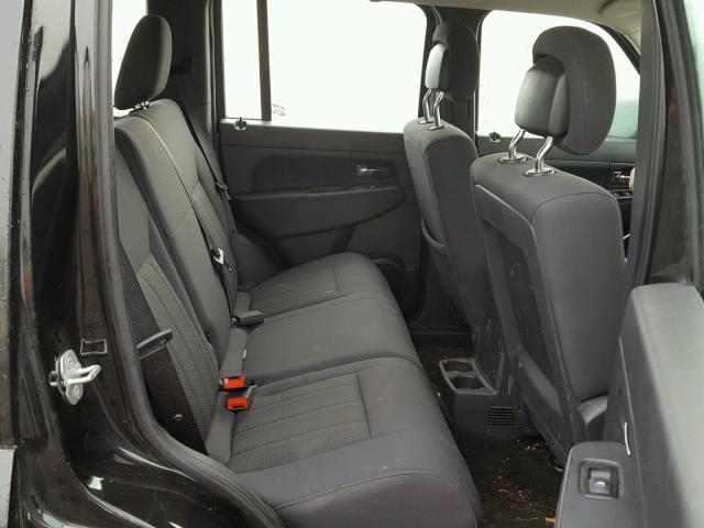 1J4PN2GK1BW509527 - 2011 JEEP LIBERTY SP BLACK photo 6