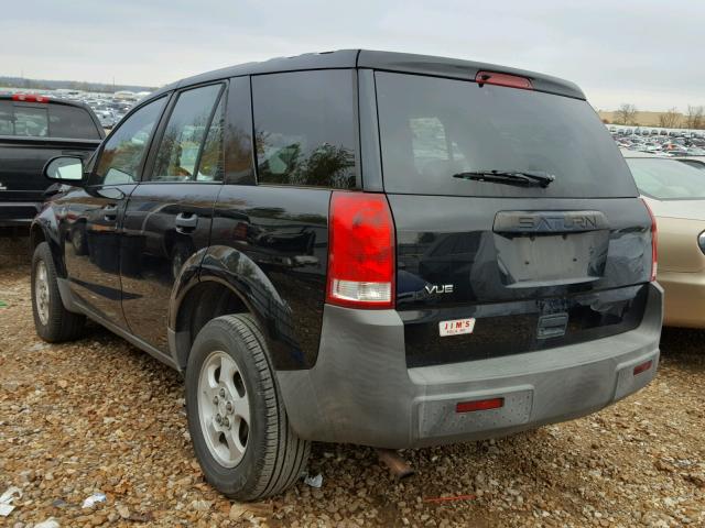 5GZCZ23D53S842496 - 2003 SATURN VUE BLACK photo 3