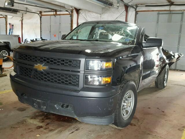 1GCNKPEC5FZ175277 - 2015 CHEVROLET SILVERADO BLACK photo 2