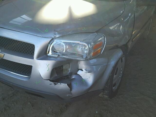 1GNDU23L26D152717 - 2006 CHEVROLET UPLANDER L 银色 照片 9