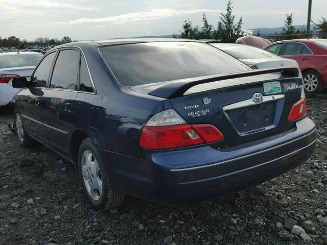 4T1BF28B94U343862 - 2004 TOYOTA AVALON XL BLUE photo 3