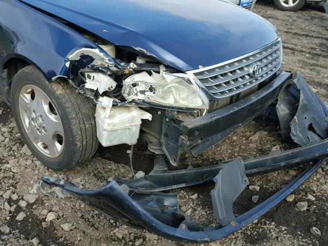 4T1BF28B94U343862 - 2004 TOYOTA AVALON XL BLUE photo 9