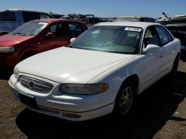 2G4WB52K831182146 - 2003 BUICK REGAL LS WHITE photo 2