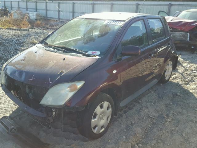 JTKKT624X50095282 - 2005 TOYOTA SCION XA RED photo 2