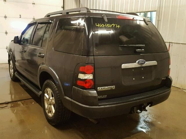 1FMEU73E57UB58990 - 2007 FORD EXPLORER X CHARCOAL photo 3