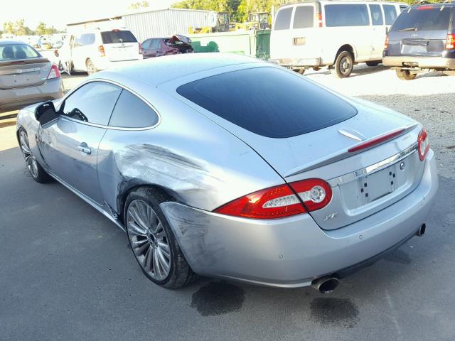 SAJWA4FB8BLB44571 - 2011 JAGUAR XK GRAY photo 3