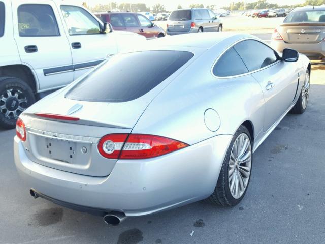 SAJWA4FB8BLB44571 - 2011 JAGUAR XK GRAY photo 4