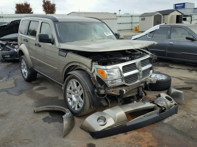 1D8GU58K87W714666 - 2007 DODGE NITRO SLT GRAY photo 1