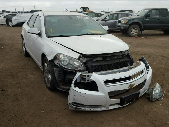 1G1ZC5E02A4101001 - 2010 CHEVROLET MALIBU WHITE photo 1