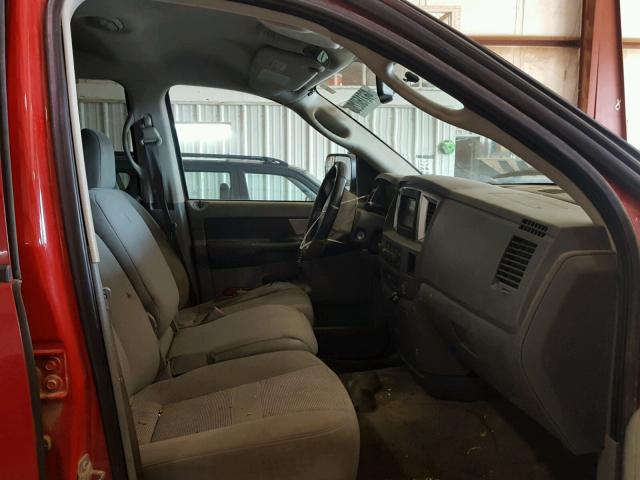 3D7KS28A28G116583 - 2008 DODGE RAM 2500 S წითელი ფოტო 5