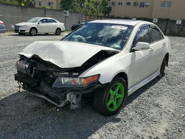 JH4CL968X6C034118 - 2006 ACURA TSX WHITE photo 2