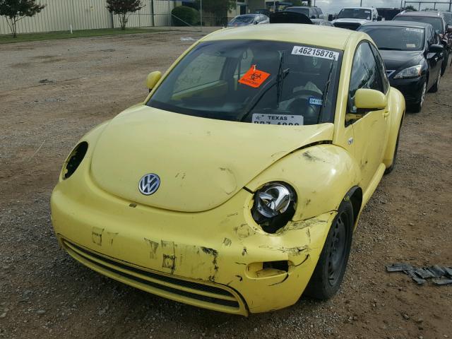 3VWBA21CXYM481715 - 2000 VOLKSWAGEN NEW BEETLE Sarı foto 2