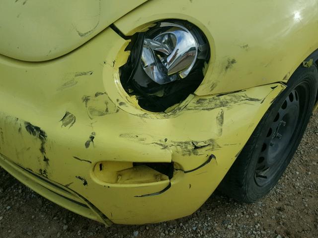 3VWBA21CXYM481715 - 2000 VOLKSWAGEN NEW BEETLE Sarı foto 9