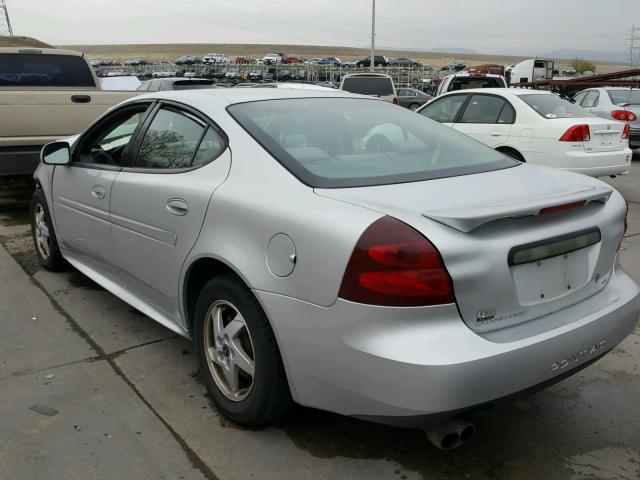 2G2WP522041349773 - 2004 PONTIAC GRAND PRIX SILVER photo 3