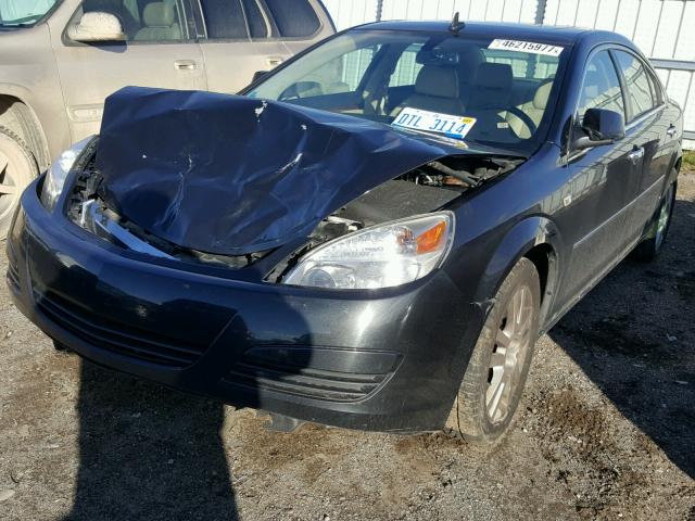 1G8ZV57B19F169249 - 2009 SATURN AURA XR BLACK photo 2