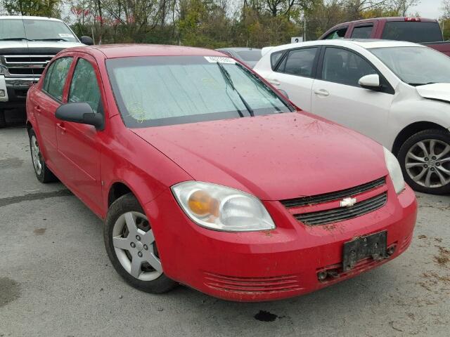 1G1AK55F467730849 - 2006 CHEVROLET COBALT LS RED photo 1