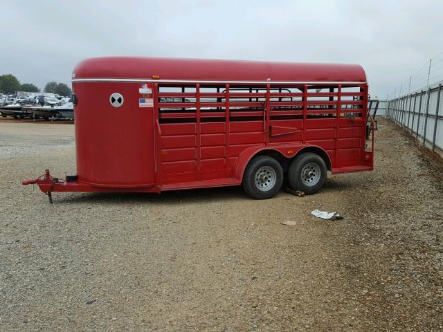 49TSB1628W1036480 - 1998 CM HORSE TRAI RED photo 3