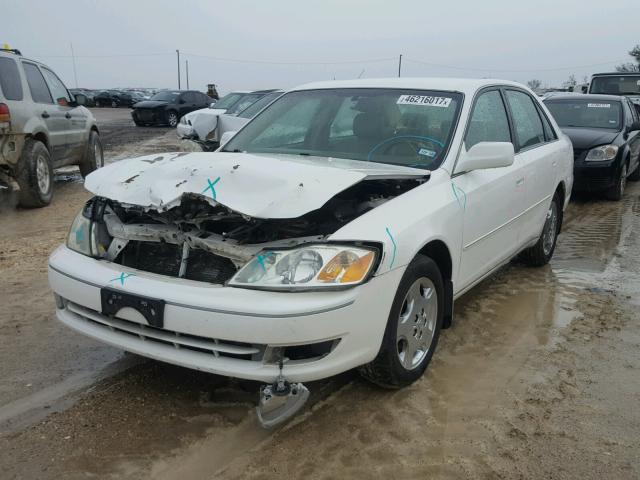 4T1BF28B24U386617 - 2004 TOYOTA AVALON WHITE photo 2