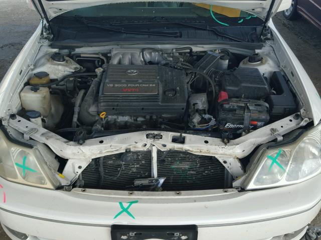 4T1BF28B24U386617 - 2004 TOYOTA AVALON WHITE photo 7