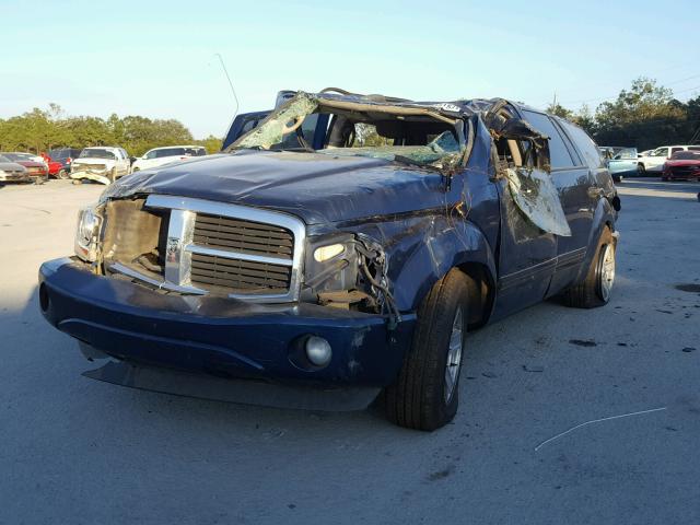 1D4HB48D94F104309 - 2004 DODGE DURANGO SL BLUE photo 2