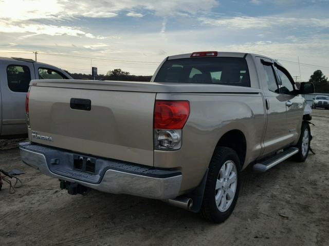 5TFRV54158X066278 - 2008 TOYOTA TUNDRA DOU GOLD photo 4