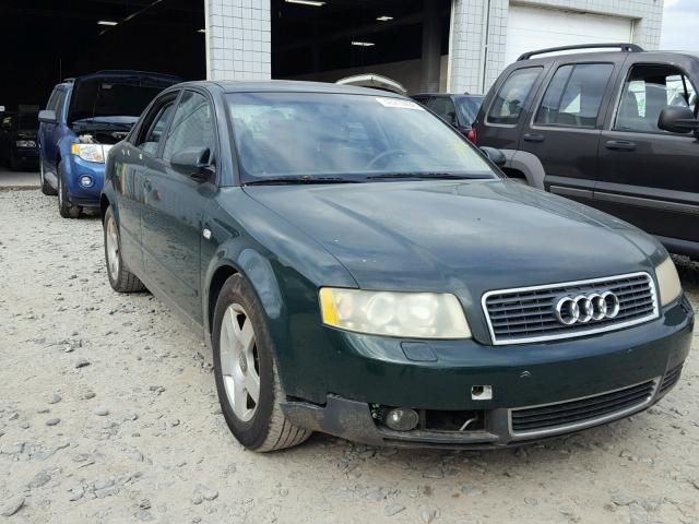 WAUJC68E83A255294 - 2003 AUDI A4 1.8T GREEN photo 1