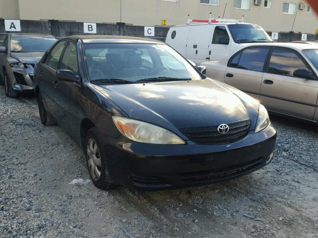 JTDBE32K420100440 - 2002 TOYOTA CAMRY LE BLACK photo 1